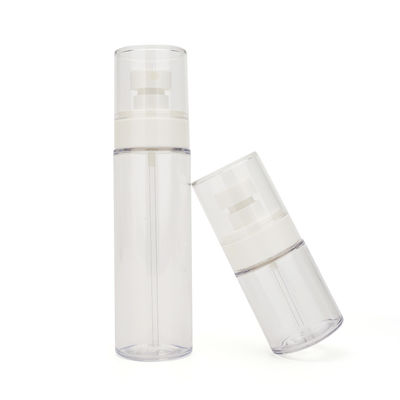 Kalite  Customized Empty Plastic Spray Bottles 100ml 50ml 120ml White Color Fabrika