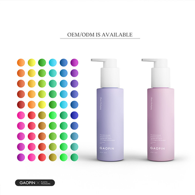 SGS Pompa Dispenserli Plastik Losyon Şişesi 120ml Buzlu