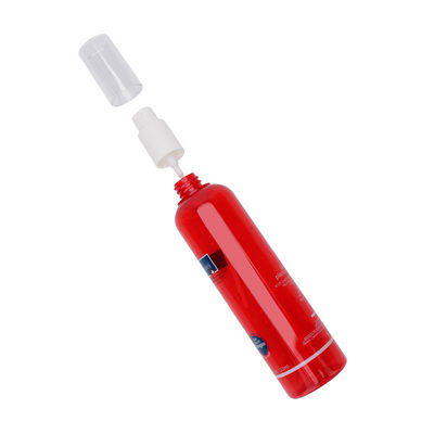 60ml 125ml 150ml Yüz Cilt Bakım Pompası Sprey Kırmızı PETG Plastik Plastik Losyon Şişesi