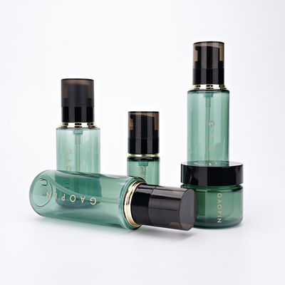 30ml 90ml 110ml 130ml Siyah Pompa ve 30g Krem Kavanoz Cilt Bakımı Kozmetik Plastik Şişeler