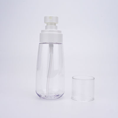 Şeffaf Toz Kapaklı PETG 80ml 100 Ml İnce Mist Sprey Şişesi