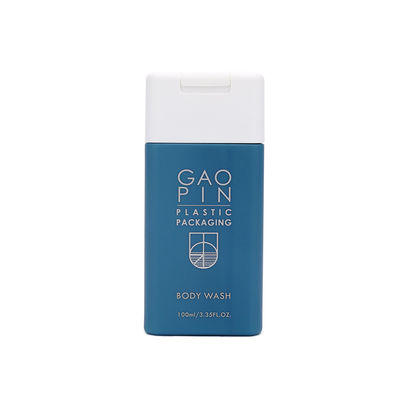 Saç Kremi için SGS 100ml Flip Top Plastik HDPE Şişeler