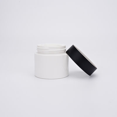 30ml PET Vidalı Kapaklı Konteyner, Beyaz Plastik Krem Kozmetik Kavanoz