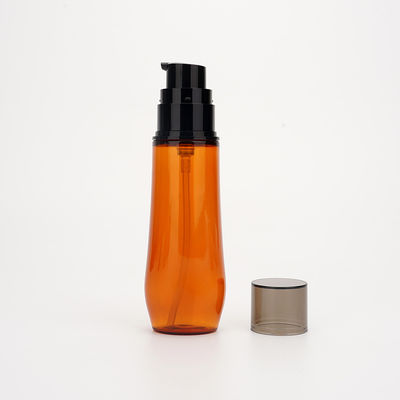 SGS Kozmetik Ambalaj Kapları 50ml 80ml 110ml PET Plastik Pompalı Şişeler