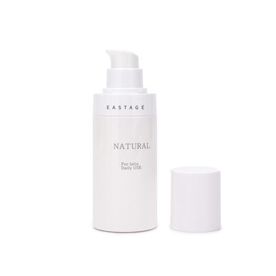 30g 50ml 80ml 100ml Cosmetic Plastic Containers / White Lotion Pump Bottle