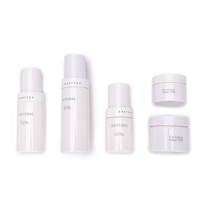 30g 50ml 80ml 100ml Kozmetik Plastik Kaplar / Beyaz Losyon Pompa Şişesi