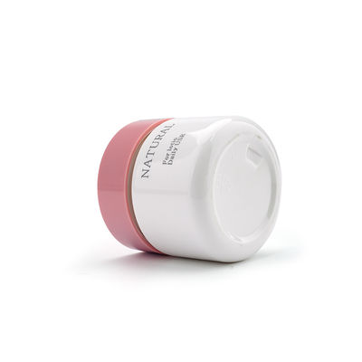3 Oz 2 Oz 1 Oz Plastik Kozmetik Kavanozları / PET Krem Kavanoz 30ml Pembe Kapaklı