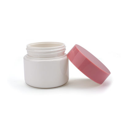 3 Oz 2 Oz 1 Oz Plastik Kozmetik Kavanozları / PET Krem Kavanoz 30ml Pembe Kapaklı