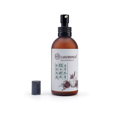 OEM ODM Kozmetik Plastik Şişeler 150ml 100ml Amber Pet Şişe