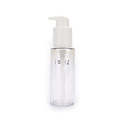 Essence Toner için Pompa PET Kozmetik Şişe ile 300ml Temizle Boş Losyon Şişeleri