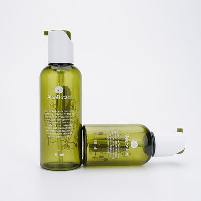 Açık Yeşil Plastik Losyon Şişesi 50ml PETG Kozmetik Kavanoz Ve Şişe Seti