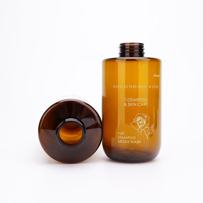 Amber Plastik Şampuan ve Saç Kremi Şişeleri 300ml 400ml 500ml 600ml