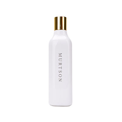 200ml 300ml Saç Şampuan Şişesi, Beyaz Disk Üst Kapaklı Şişe