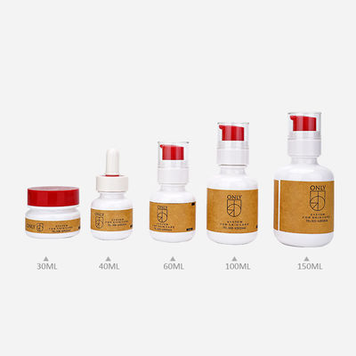 Yuvarlak 150ml 250ml Losyon Şişesi Ambalajı PETG 60ml 100ml Krem Kavanoz Numune Serbestçe