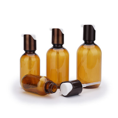 30ml 60ml 130ml Plastik Losyon Şişesi Amber Renkli Serigrafi