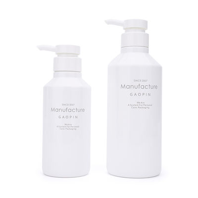 300ml 500ml Plastik Şampuan Şişeleri / Boş El Dezenfektanı Şişesi