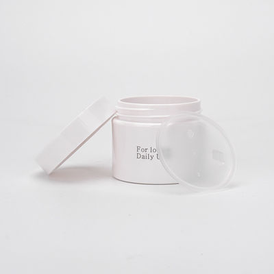 OEM Plastik Kozmetik Şişeler Beyaz PET Kavanoz Ambalajı 30ml 50ml 80ml 100ml