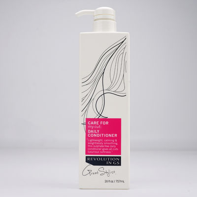 200ml 500ml 757ml Vücut Yıkama Pompası Şişesi HDPE Kare Şampuan Şişeleri