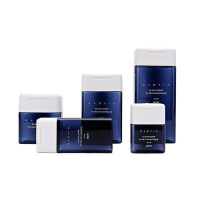 PETG Kare Plastik Şampuan Şişeleri 100ml 50ml 150ml 250ml 370ml Vücut Yıkama İçin