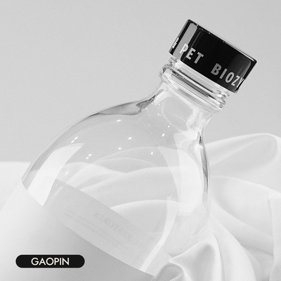 300ml Plastik Boş Gargara Şişesi İlaç Saç Kremi 66.46mm Genişlik