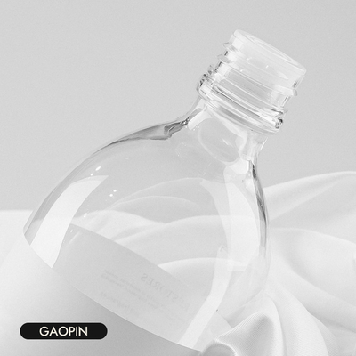 300ml Plastik Boş Gargara Şişesi İlaç Saç Kremi 66.46mm Genişlik