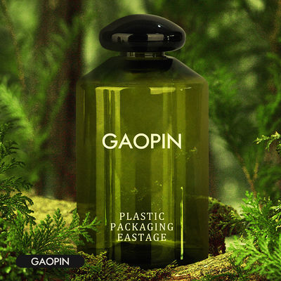 Gargara Boş QS sertifikası için 150ml Yeşil Pet Plastik Şişe