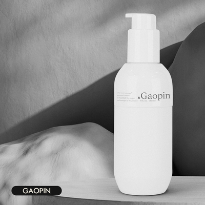 6.087oz Plastik Şampuan Şişeleri Alüminyum Kılıf Sıcak Damgalama