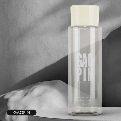 Şampuan Kremi Kozmetik Ambalaj için SGS 450ml Plastik Losyon Pompa Şişesi